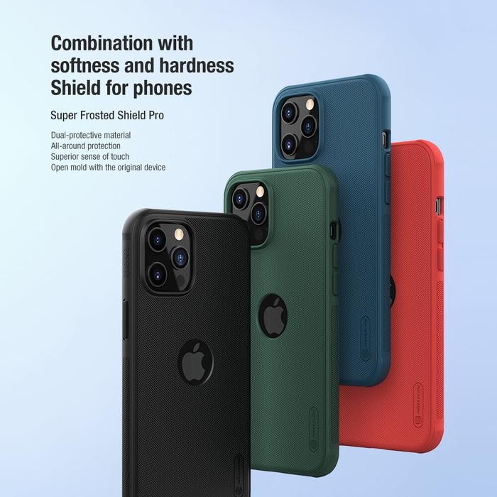 Iphone 12 Pro Max Nillkin Super Frosted Shield Pro Hard Soft Case