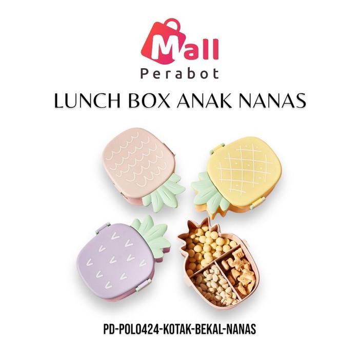 Mall Perabot Tempat Makan Anak / Lunch Box Anak Kotak Bekal Anak Karakter Lucu Dan Unik