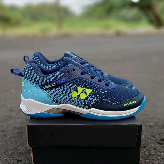 Yonnex Technology - Sepatu Badminton Anak Velo 100 Sepatu Bulutangkis Anak Laki Laki Dan Perempuan