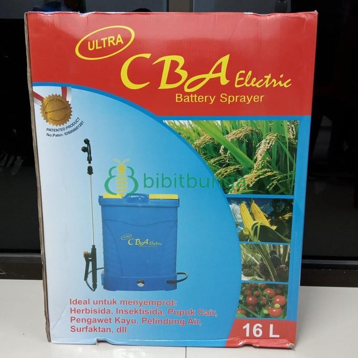 Sprayer Tanaman Elektrik CBA Type 3 16L Alat Semprot Spayer Pestisida