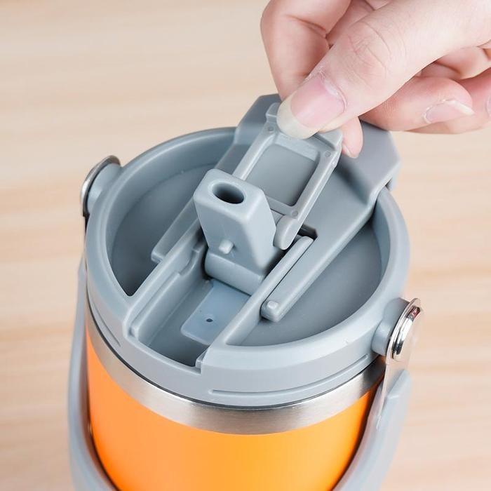 FCR0  [Cod] Tumbler Mug Stainless 600Ml/ 900Ml Coffee Mug Thermos Flask Double Vacuum