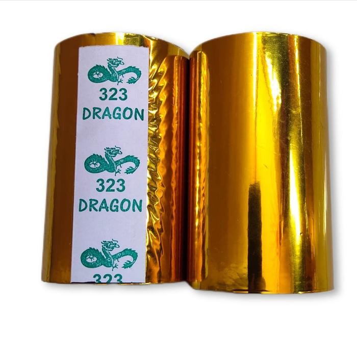 Hot print foil Stamping Dragon-323