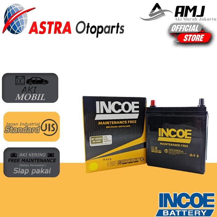 Incoe MF Astra Aki Mobil Daihatsu Luxio NS40 - 32Ah Aki Kering