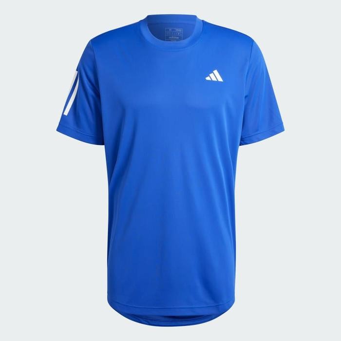 BAJU OLAHRAGA PADEL TENIS ADIDAS CLUB 3STR TEE BLUE IP1892