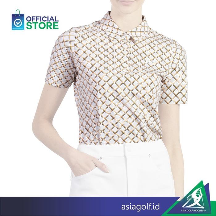 ORIGINAL Ladies T Shirt Golf Pxg Harlequin Golf Kaos Golf Wanita READY STOCK