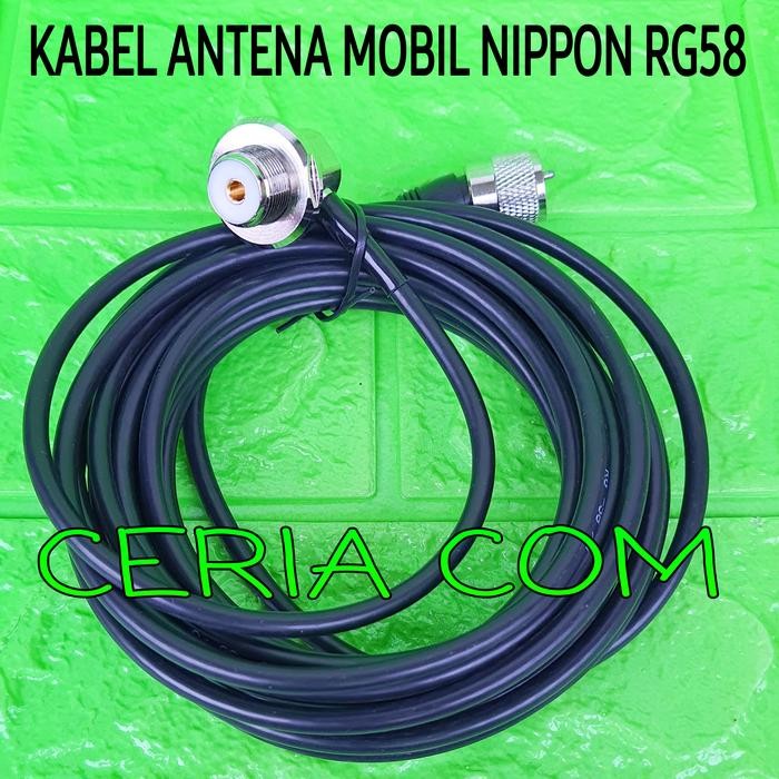 Ready KABEL NIPPON RG58 SUPER BASE KABEL ANTENA RIG MOBIL NIPPON RG58 MURAH