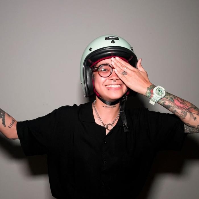 Helm Motor Half Face SNI "Elders Company - Classic" - Hijau Mint