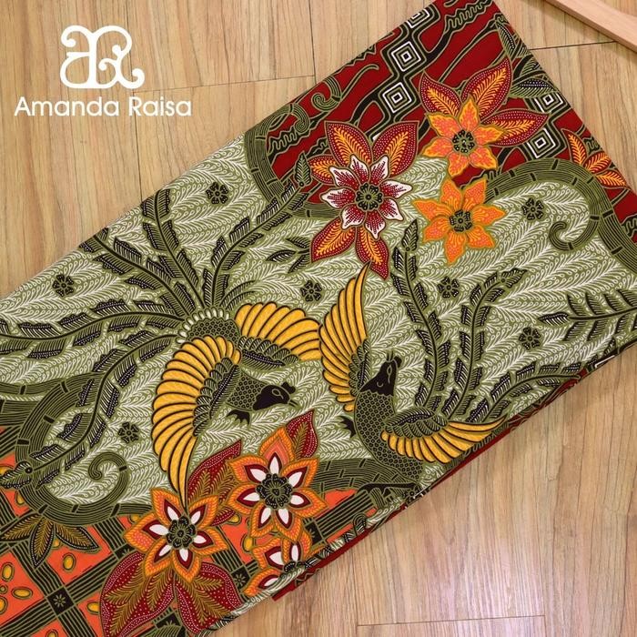 Kain Batik Meteran Potongan Motif Merak Ijo