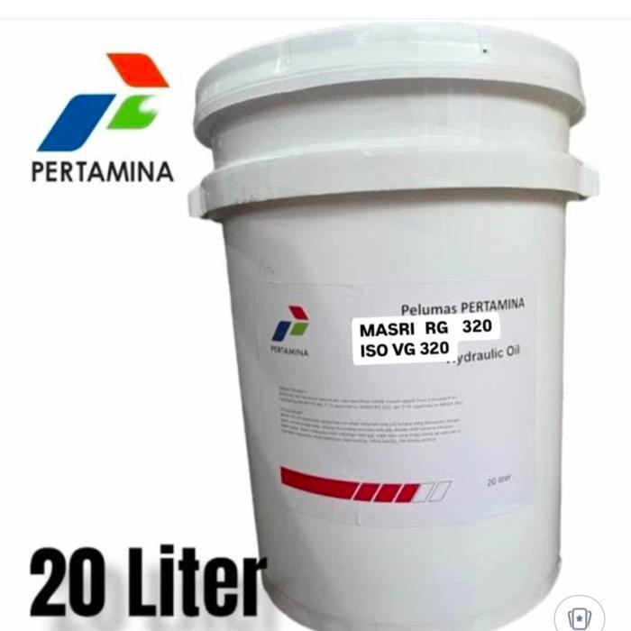 oli Pertamina Masri RG 320 ISO VG 320 isi 20 liter