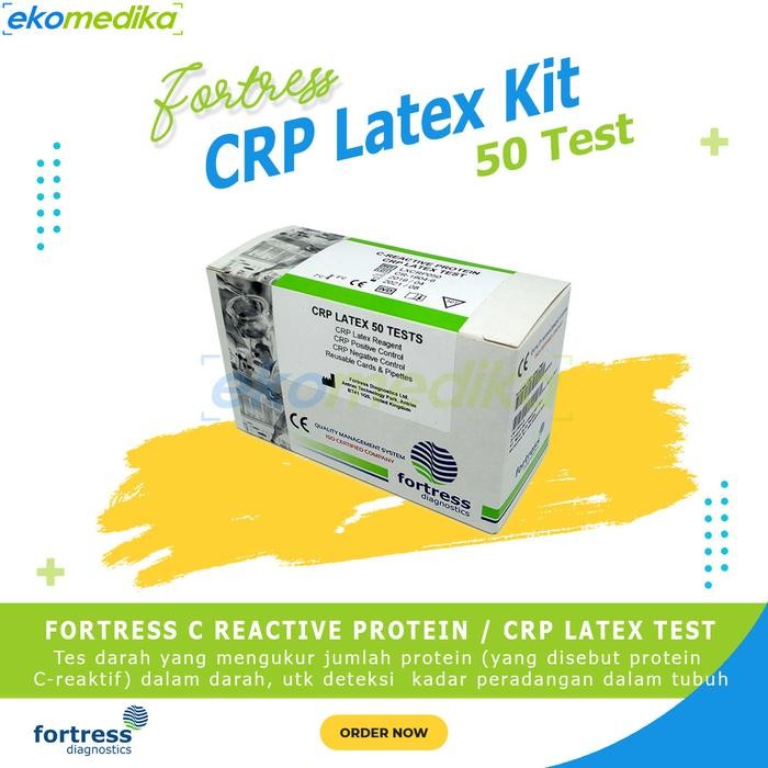 Fortress Crp Latex 50T / Crp Latex Kit Serology Fortress Diagnostic