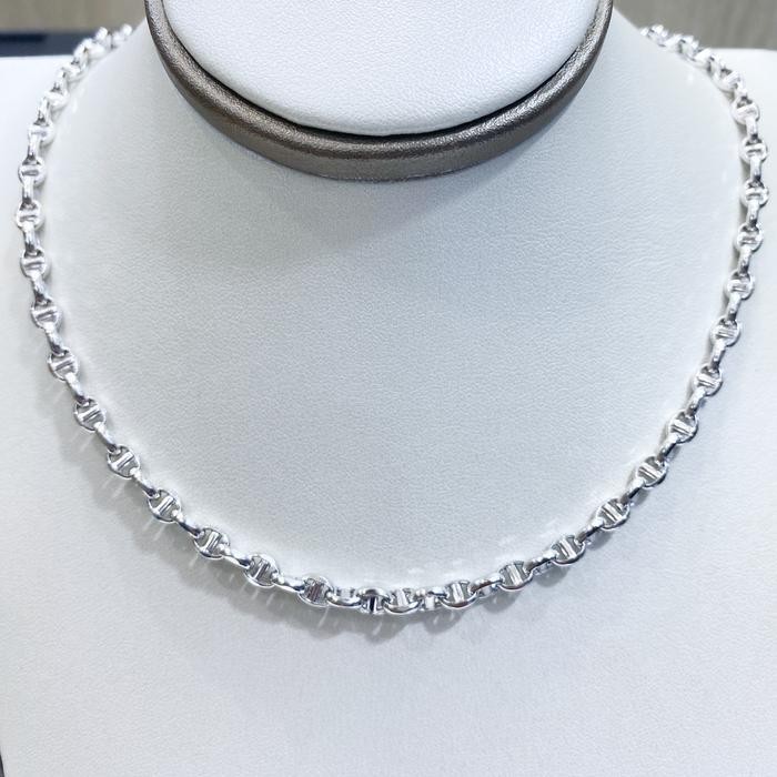 Kalung emas putih 750 17 karat herme ubs best seller