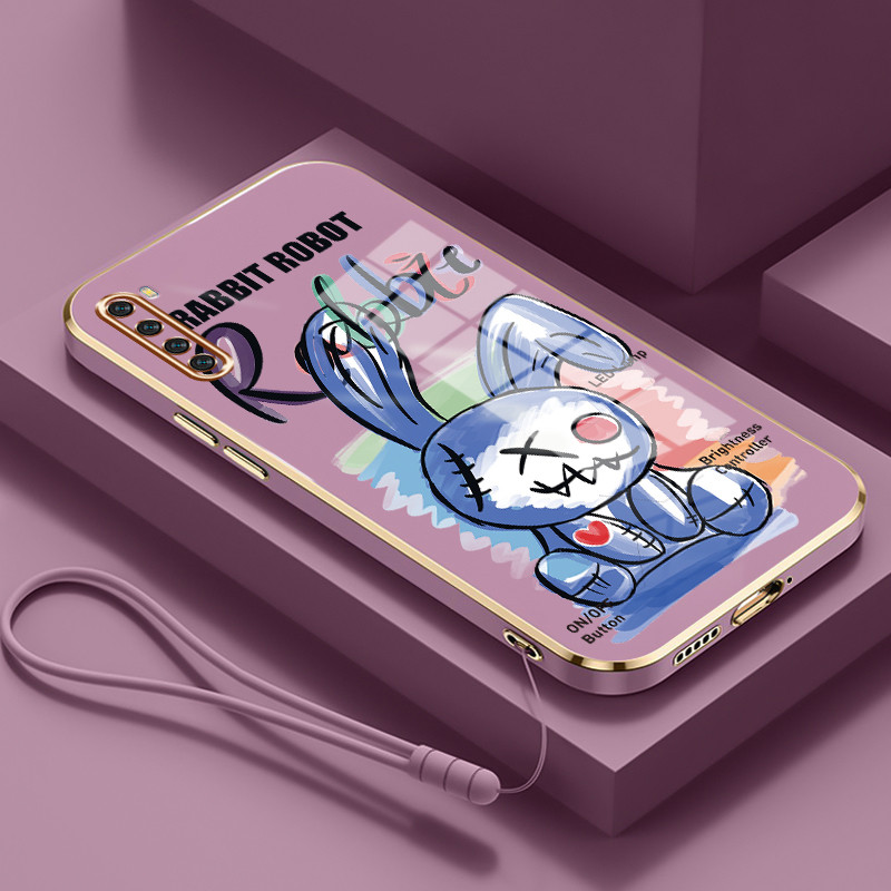 Casing Untuk Xiaomi Redmi Note 8 Note 8T Note 8 Pro Case Casing Boneka Kelinci silikon tahan HP Soft