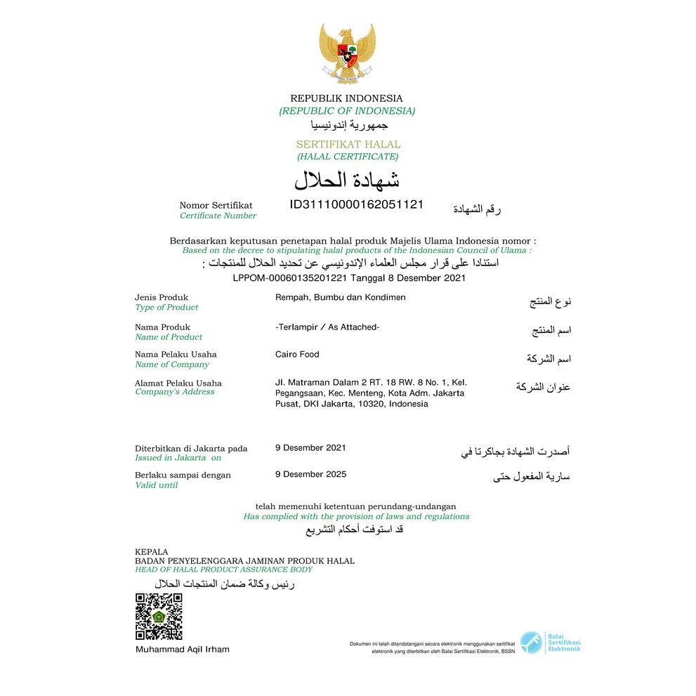 Kirim&siapmakan- Bumbu Jamaican Jerk - Cairo Food 100 Gr