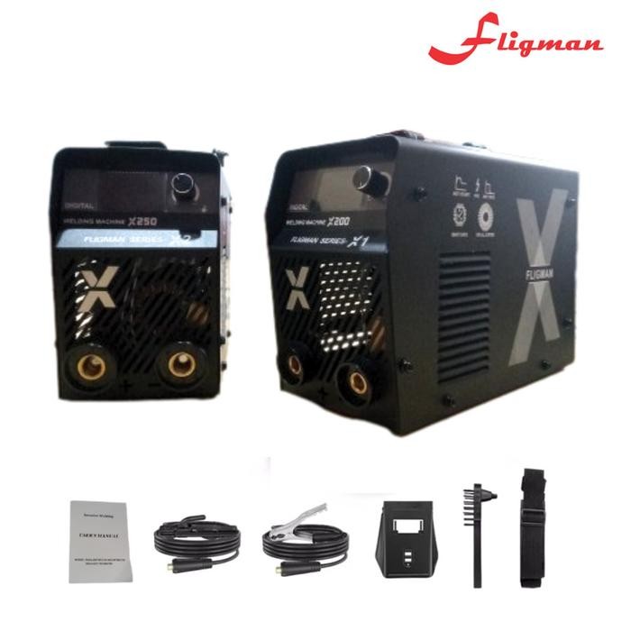 Murah Mesin Las Listrik Series X200 & X250 900 Watt Fligman - Mesin Las Listrik 900 Watt Terlariss