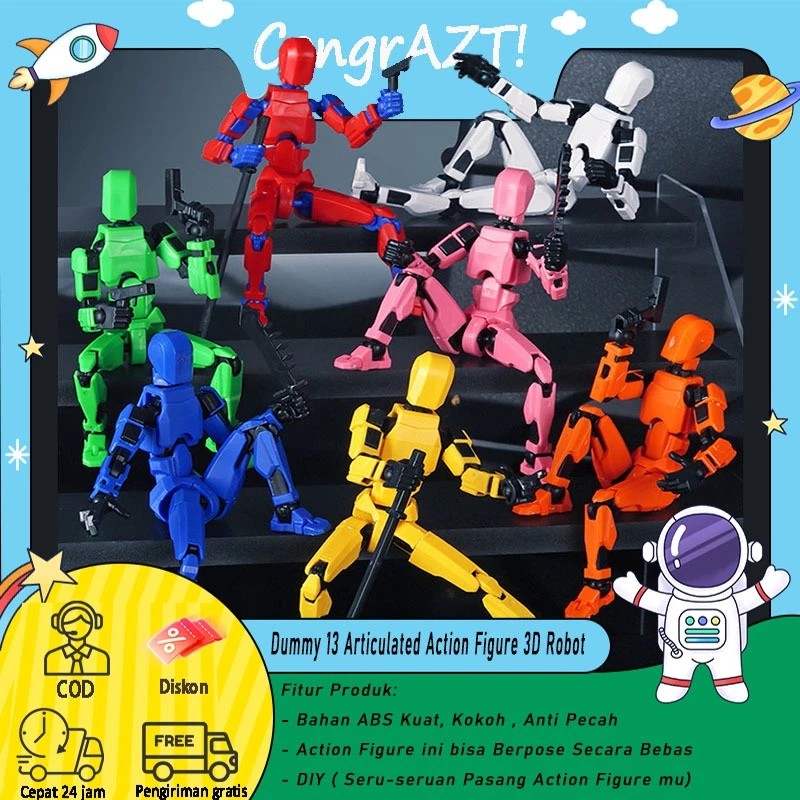CongraAZT Mainan COD Dummy 13 Action Figure / Dummy 13 Action Figur