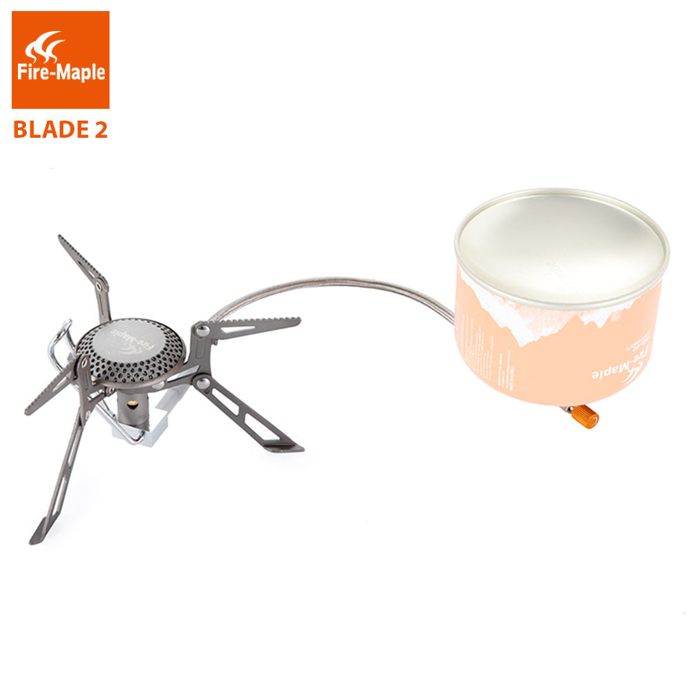 Fire Maple Titanium Blade 2 Gas Burners Ultralight 135g Gas Stoves Cooker With Pre-heat Tube Outdoor