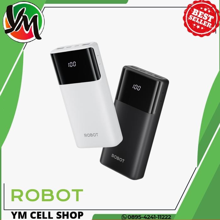 Terlaris POWERBANK ROBOT RT22S 20000MAH ROBOT Smart Powerbank Fast Charging 20000mAh RT22S (Upgrade