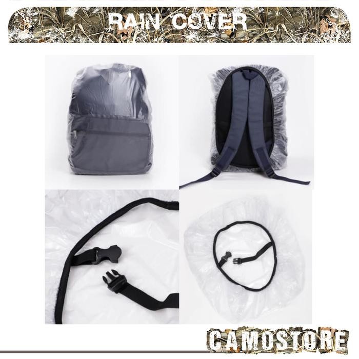 Rain Cover Bag 25L - 30L Bungkus Tas Anti Air Raincover Coverbag Terlaris