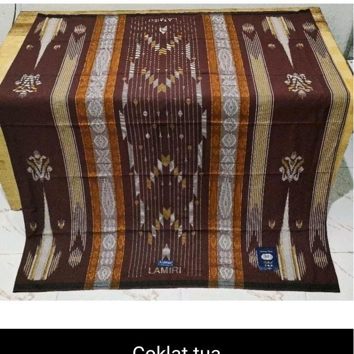 KirimCpT- Sarung Lamiri Asli Original Pabrik Songket Dobi