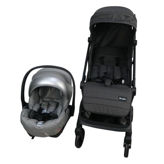 DISKON COCOLATTE CYBEX React Black Stroller Cloud Q Fashion Koi Mid Grey Carrier READY STOCK