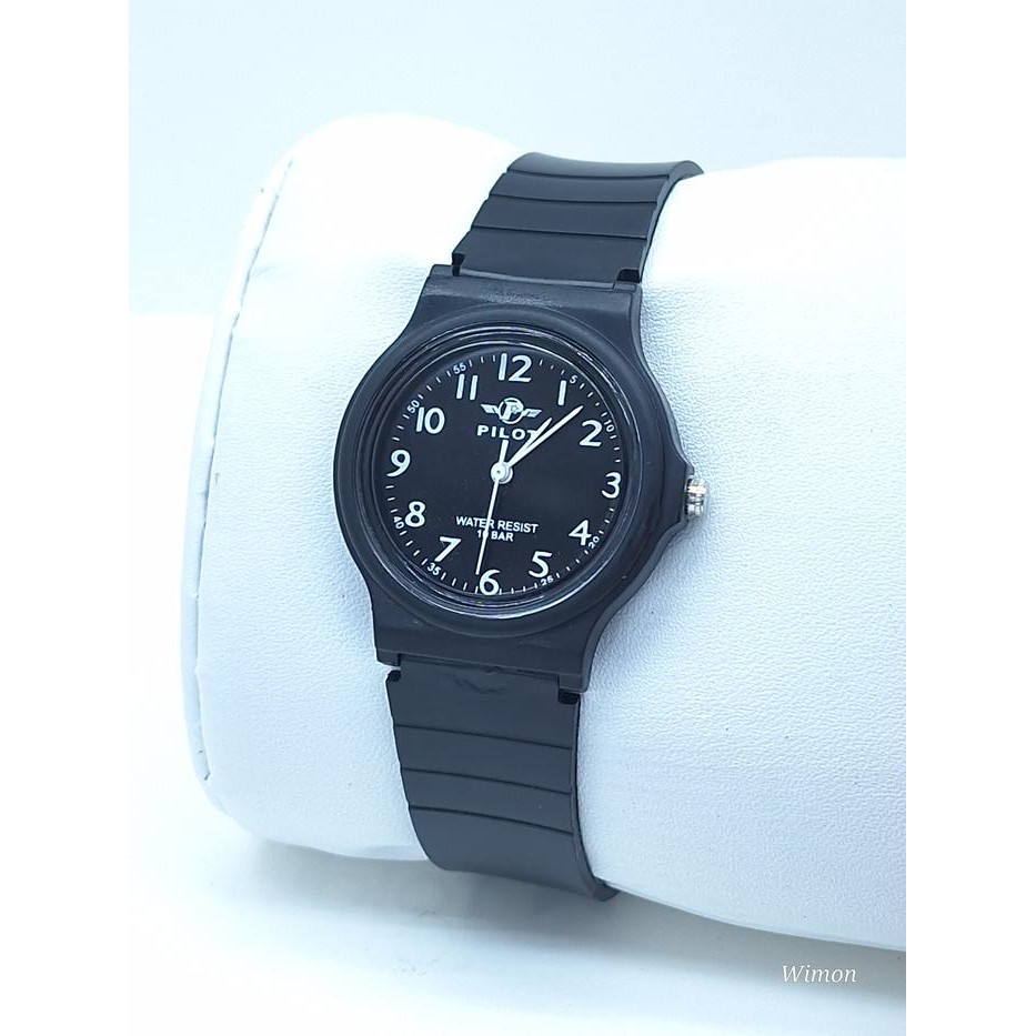 ahxj- Jam Tangan Analog Tali Rubber Tahan Air // Jam Tangan Anak Analog Tahan Air
