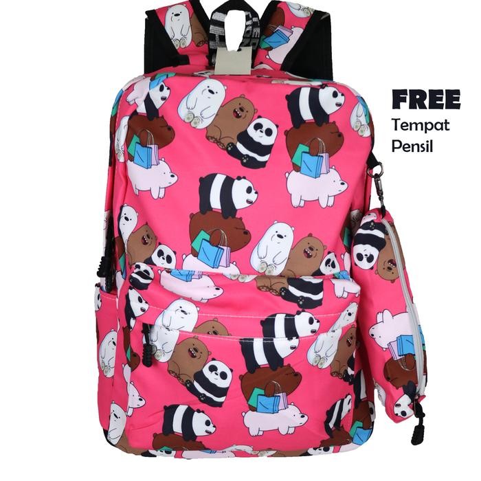 ahxj- Tas Ransel Sekolah Perempuan - Tas Sekolah Sd/Smp - Tas Abg Import