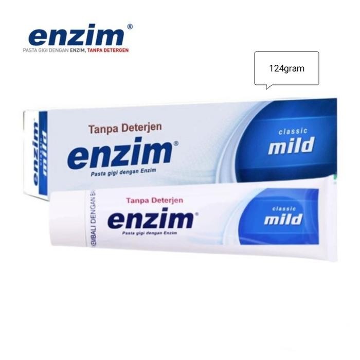 56h9- Pasta Gigi Enzim Classic Mild 124 Gram