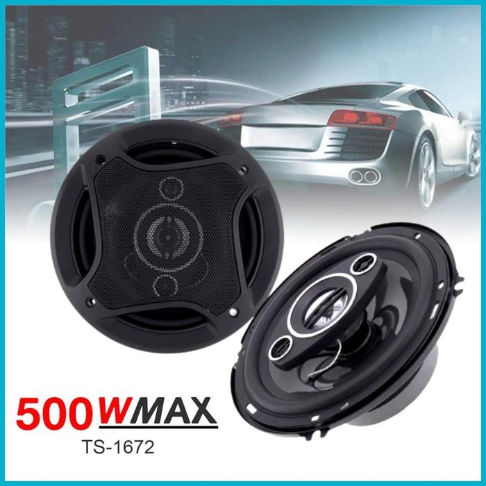 2PCS Spiker Pintu Mobil 6 inci Salon Mobil Subwoofer Mobil HiFi 100Watt Spiker Mobil Super Power