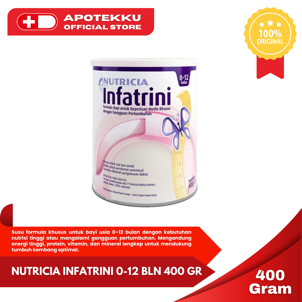 NUTRICIA INFATRINI 0-12 BLN 400 GR