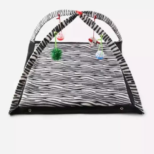 TEMPAT TIDUR KUCING BESAR /MAINAN KUCING DENGAN TIKUS BOLA KERINCING