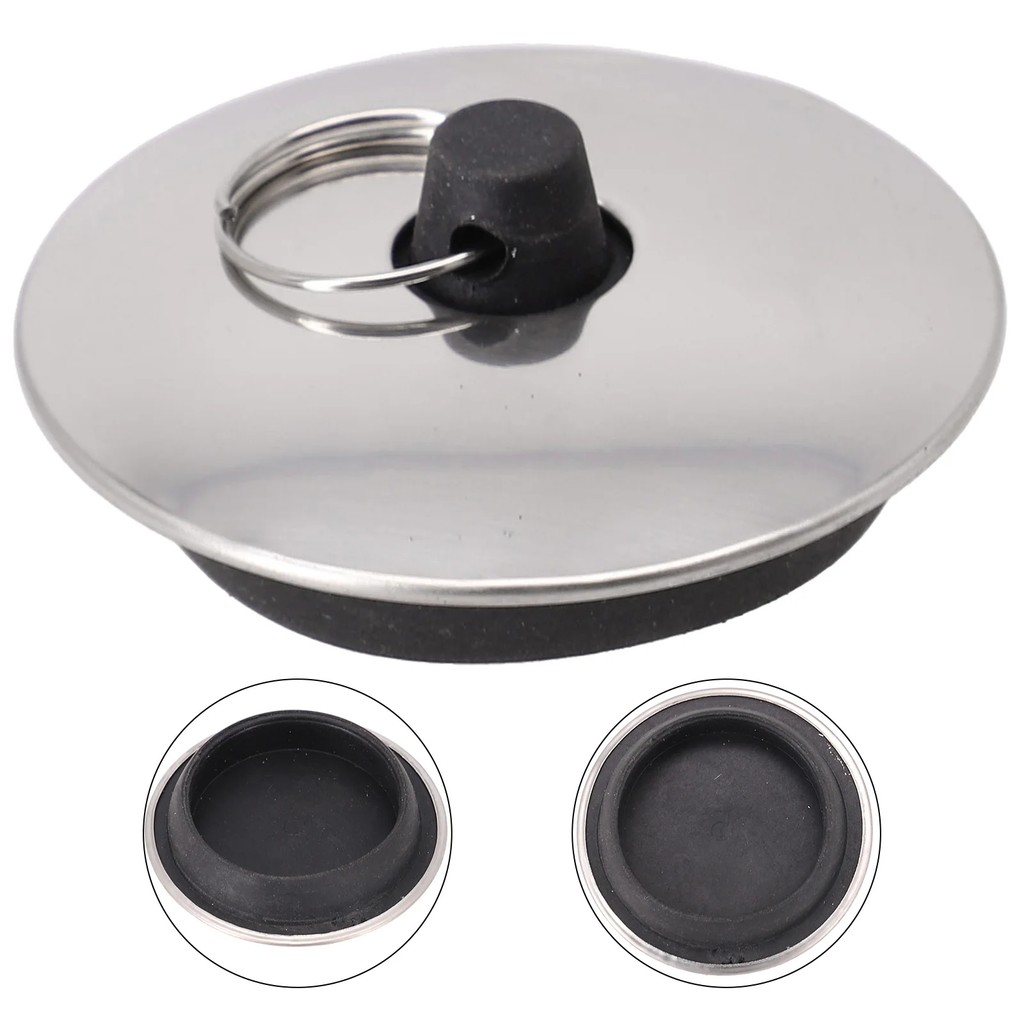 Bathroom Accessries Rubber Sink Plug Drain Stopper Round Sink Water Stopper Washroom Bathtub