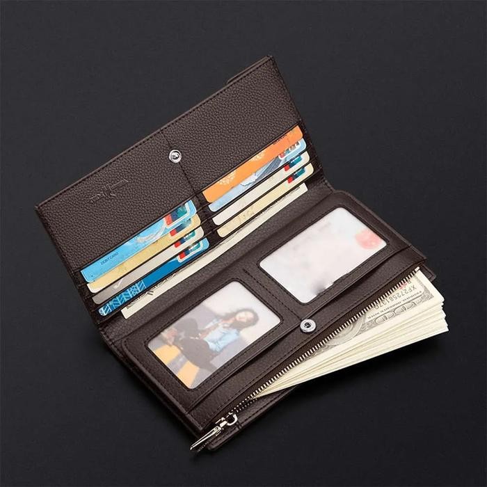 WILLIAM POLO 205255 Dompet Panjang Kulit Kualitas Original Stylish Multifungsi