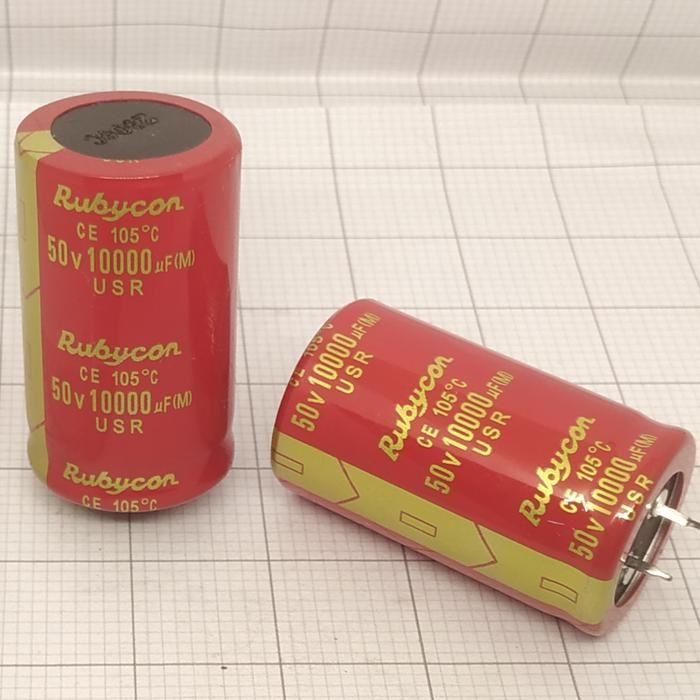 Elco10000uf50v/KapasitorElco1000050v/Elco10000-50V Rubycon