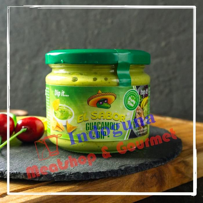 Promo El Sabor Cheese Dip Guacamole Dip Salsa Dip Cocolan Tortilla Chips Nacho 300gr Terlaris
