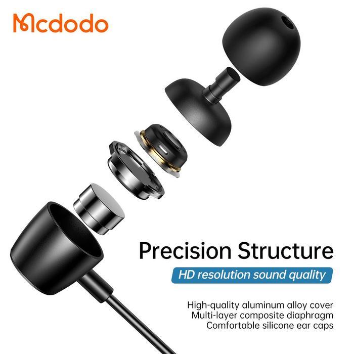 Mcdodo Grosir - Handsfree Headset Type C Ipad Iphone 15 Stereo Sound Audio Call