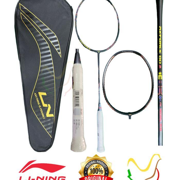 RAKET BADMINTON LINING AXFORCE 80 TD / JR - 5U ORIGINAL