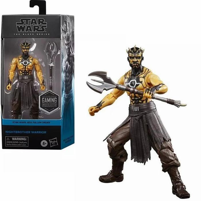 New Hasbro Star Wars Black Series Nightbrother Warrior - Jedi Fallen Order