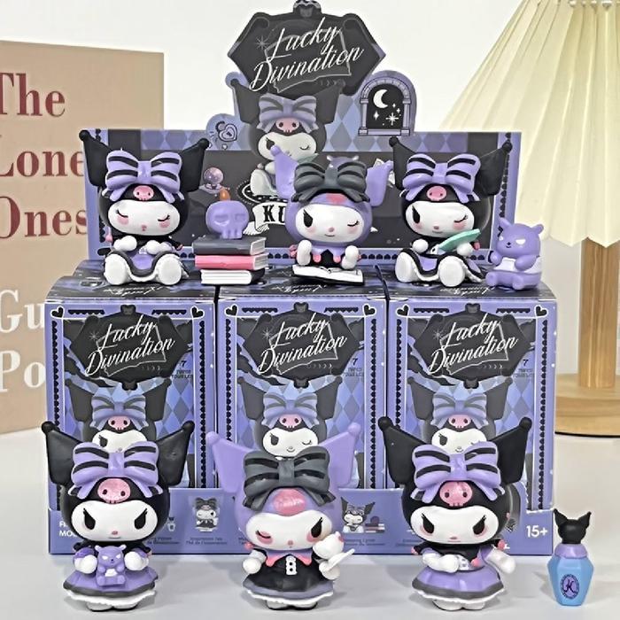 NEW KUROMI BLIND BOX FIGURE CHARACTERS KUROMI / WITCH KUROMI / WEREWOLF KUROMI / KOTAK BUTA /