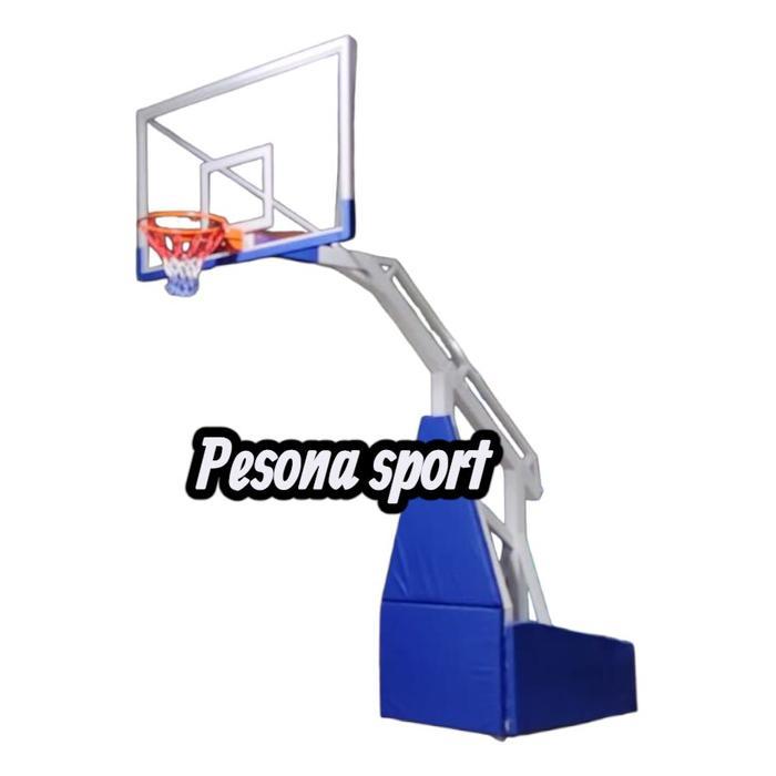 Ring basket portabel standar fiba