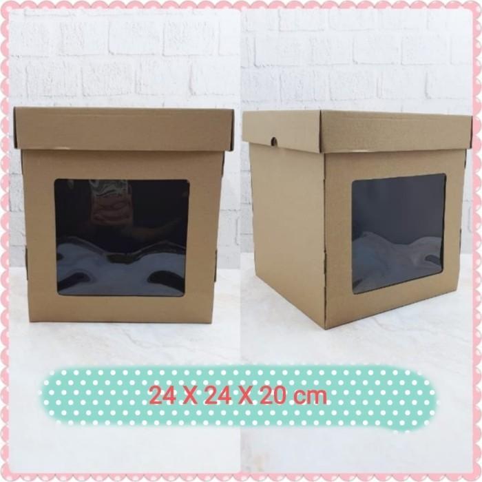 Dus Cake Tinggi, Box Kue Tart Tinggi, Kardus Kue Tinggi, Box Hampers