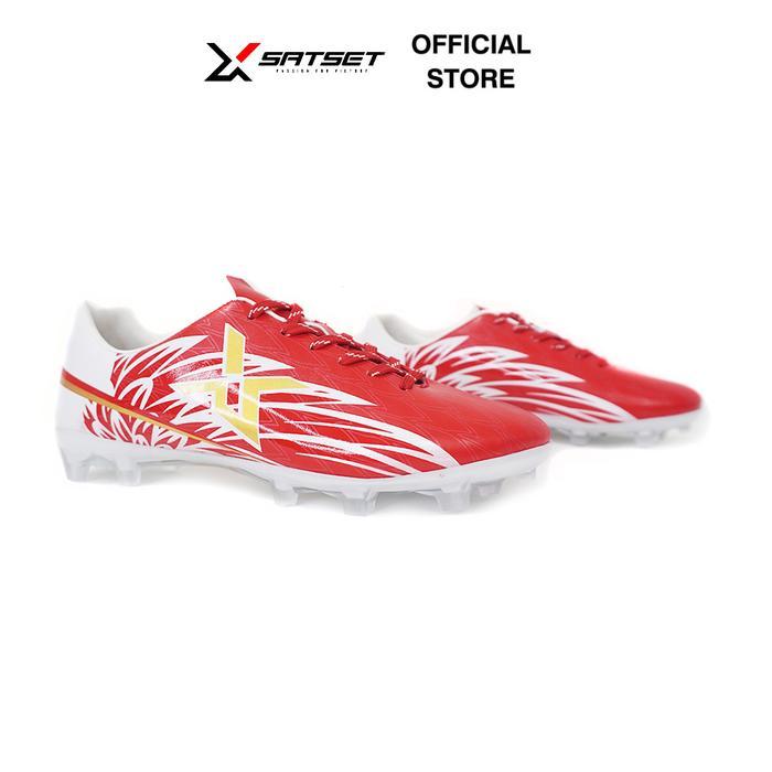 Mills Footwear - Sepatu Sepak Bola Garuda Fighter Fg Merah Putih 3844