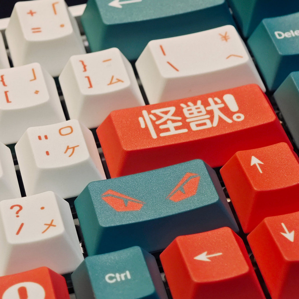 Kaiju keycaps cherry profile PBT Dye sub Mechanical Keyboard Keycap Set