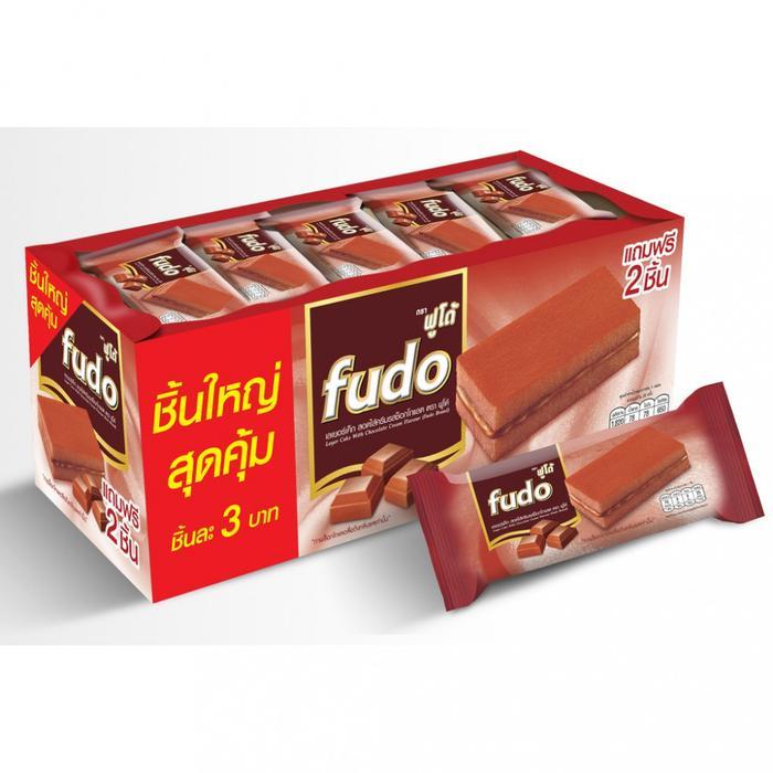 Fudo Swiss Roll isi 24 Fudo Layer Cake Malaysia Rasa Coklat Strawbery Butter Fudo Swiss Roll With
