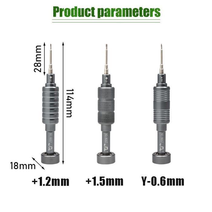 Obeng Baja Reparasi HP 0.6 +1.2 +1.5 / Obeng Philip (Plus) bentuk Y / Screwdriver Y Philip / Obeng