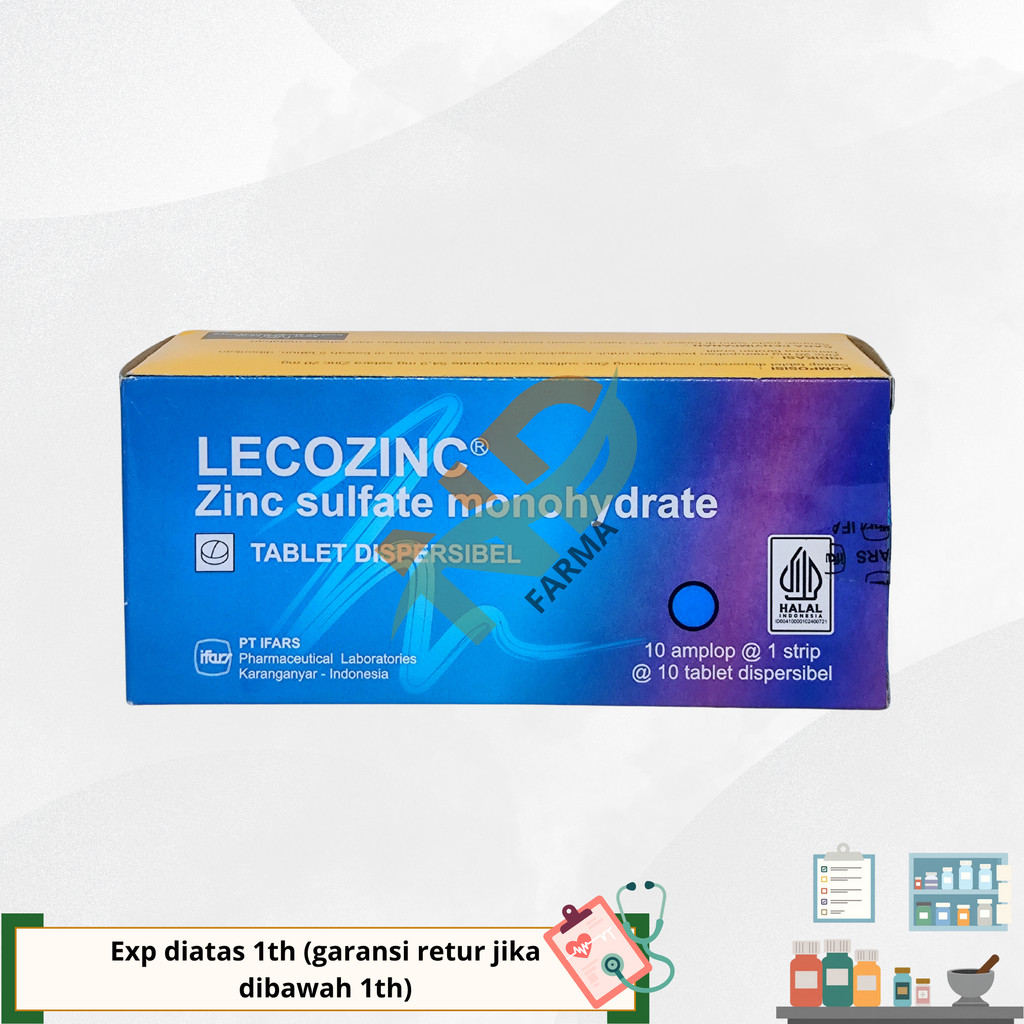 IFARS LECOZINC 20 MG TAB - BOX