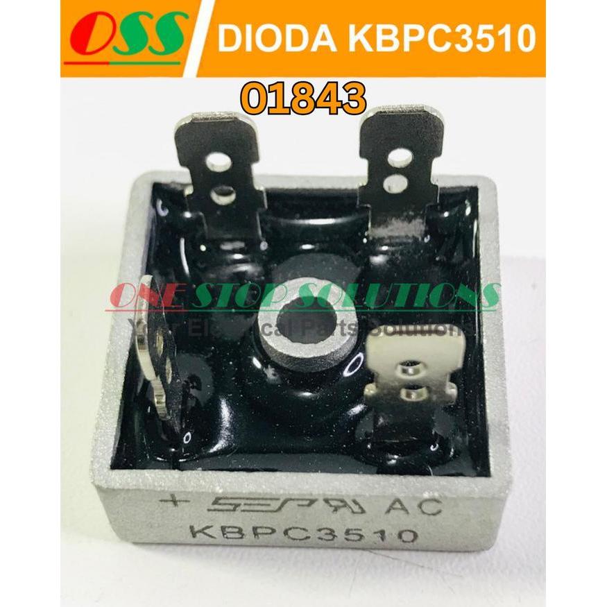 SALE  DIODA BRIDGE 35A DIODA 35A KBPC3510 KBPC 3510 DIODA KOTAK DIODA MEJA ORIGINAL