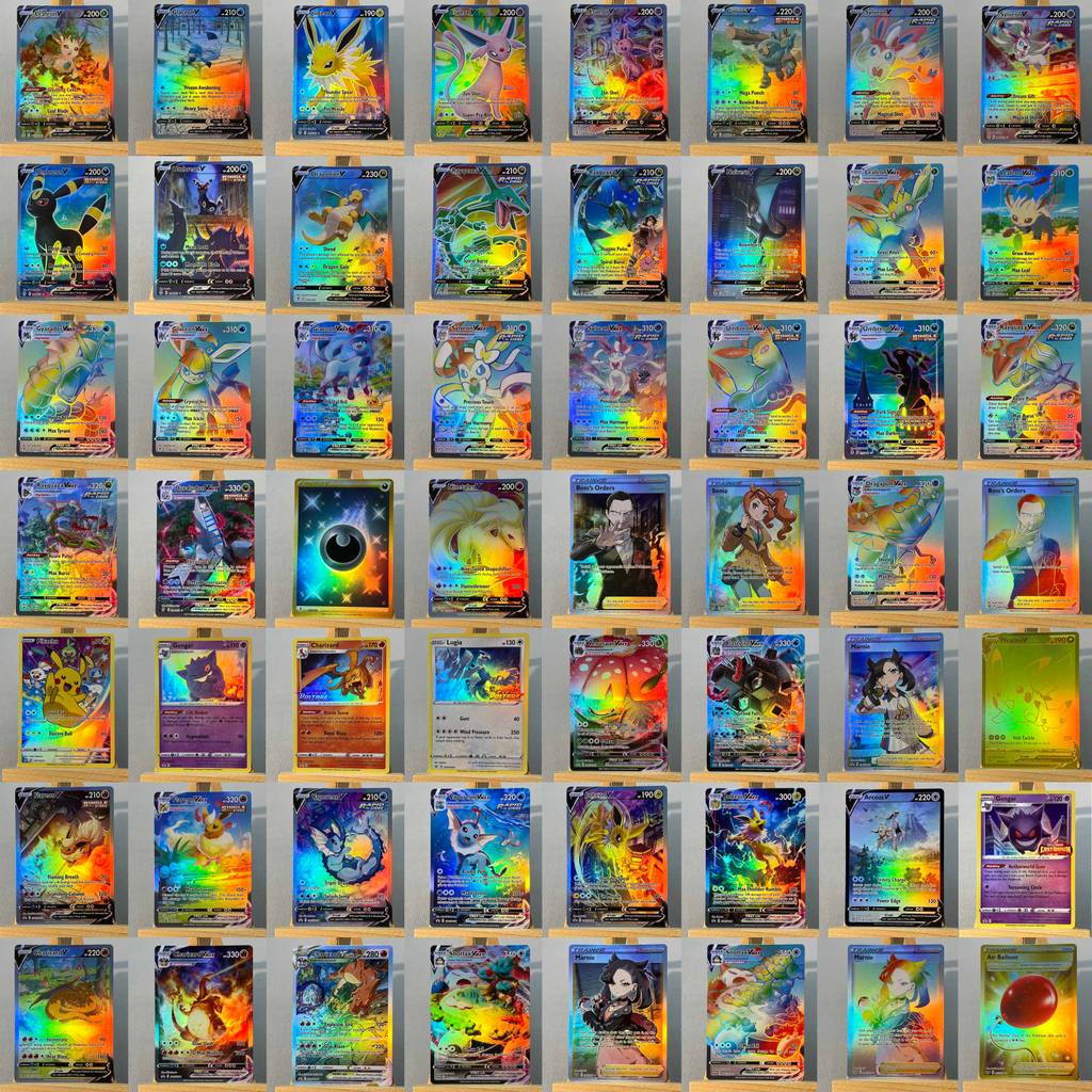 SP SSH PTCG12-002 Tcg proxy PKM Cards Pikachu V Charizard Snorlax VMAX Rare Collection Battle Toys