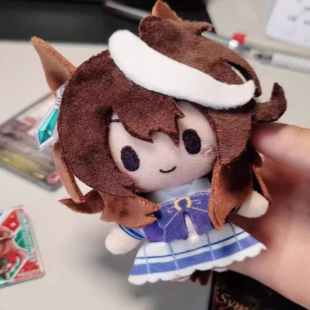 Game Pretty Derby Plush Toy Satono Diamond Stuffed Mini Doll Oguri Cap Symboli Rudolf Backpack Keys