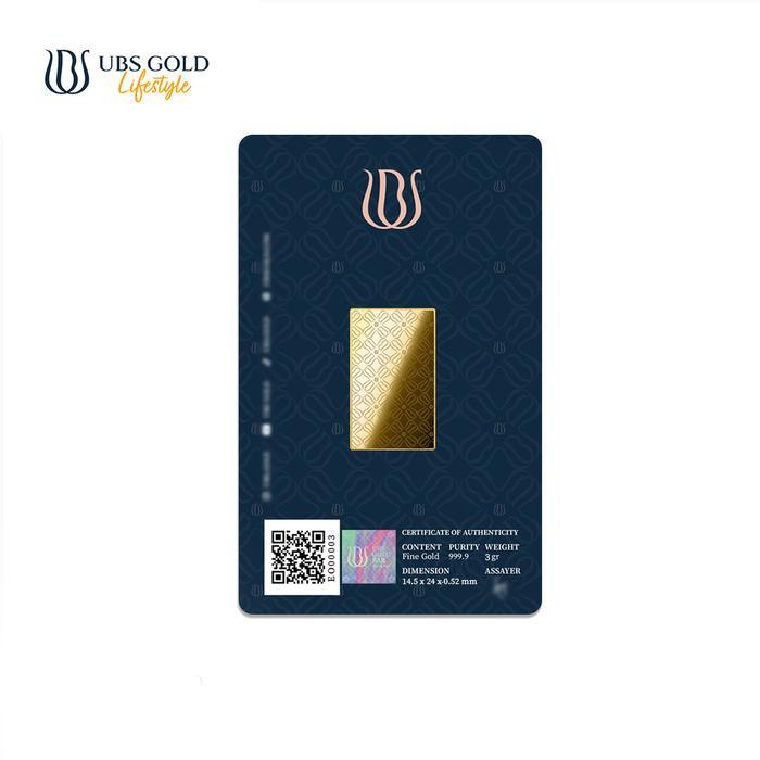 UBS Logam Mulia 3 Gram Classic