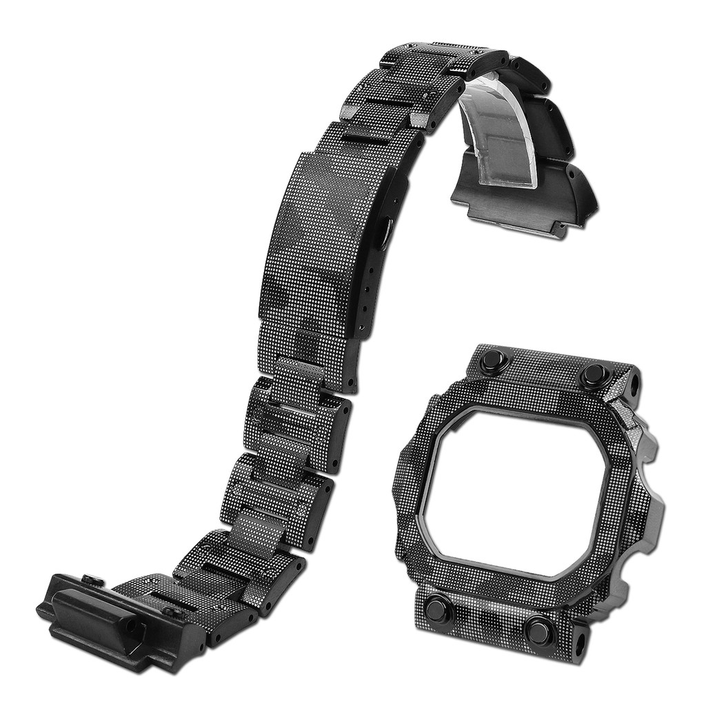 GX-56BB Big G Watch Camouflage Modificaiton Kit For Casio Gx56 GXW-56BB Stainlesss Steel metal case